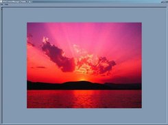 Sunset collapsed image