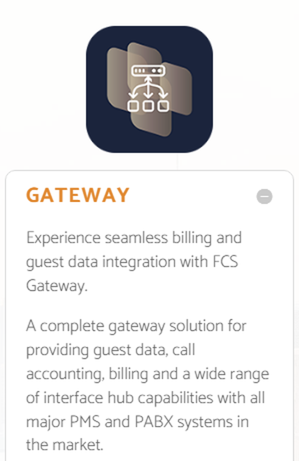 FCS Gateway Screenshot 1