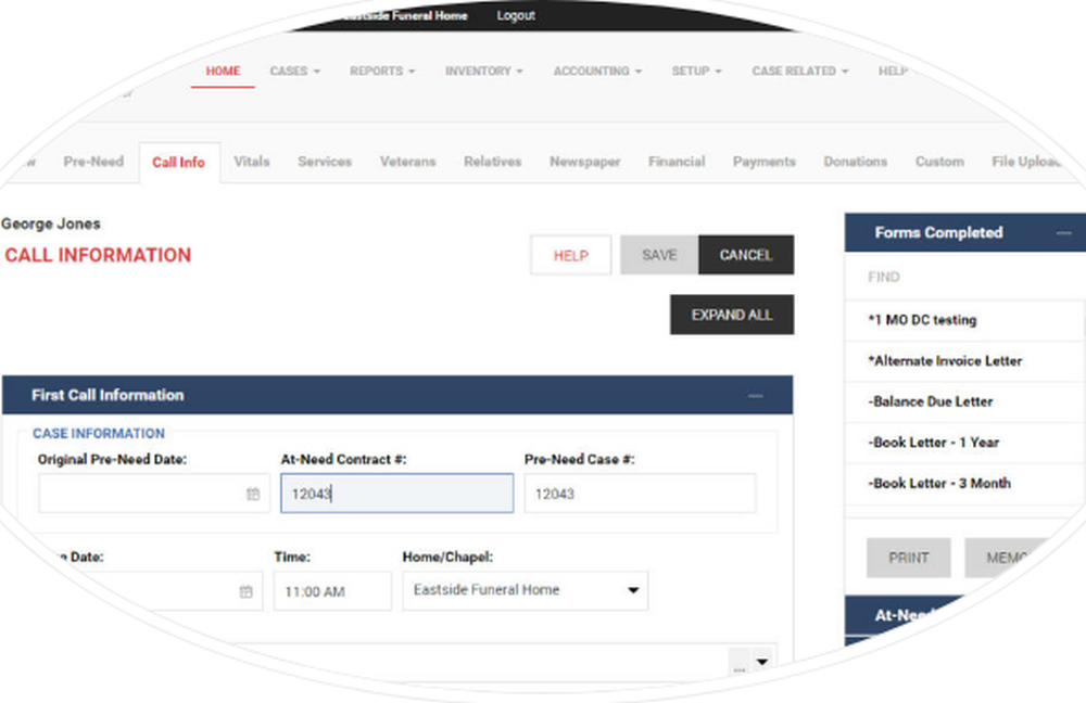 FDMS Network Screenshot 1