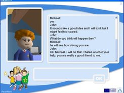 FearNot! User Interaction: NL Dialogue with bullying victim
