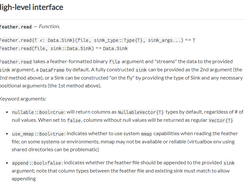 Feather.jl Screenshot 1