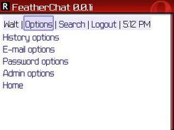 The general options page