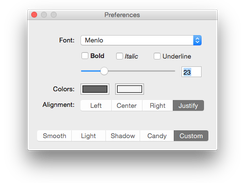 Preferences