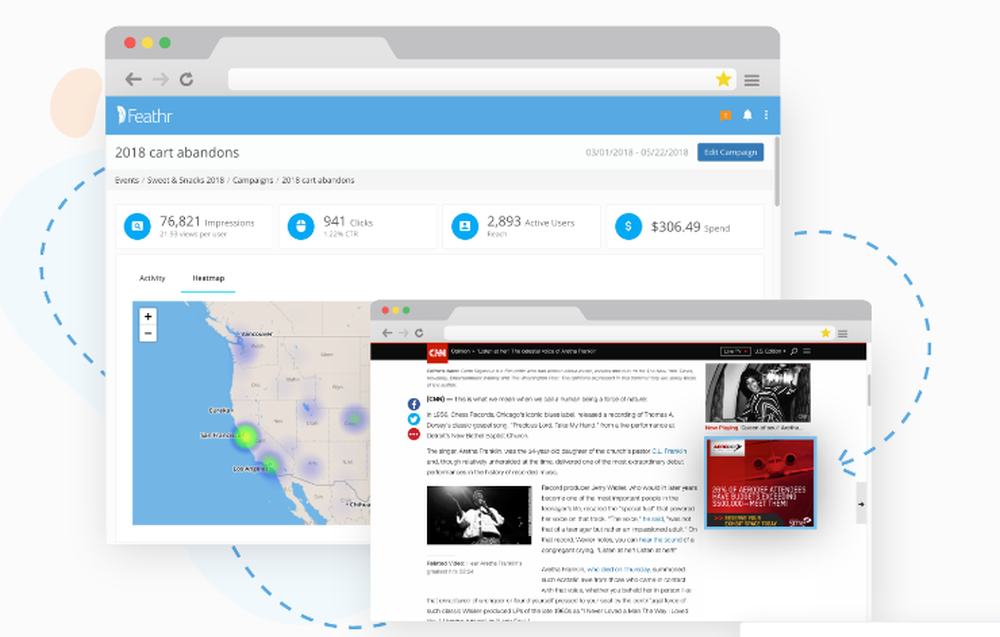 Feathr Ad Targeting Screenshot 1