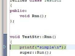 Degugging FeatureC++ code in Eclipse