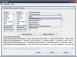 Adding field comparators