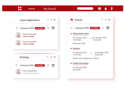 Fedena Dashboard