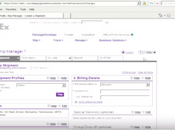 FedEx Ship Manager Screenshot 1