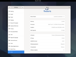 Fedora 32 Workstation vmware Screenshot 3