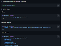 FeedEk jQuery RSS/ATOM Screenshot 1