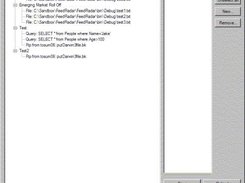 Shows the initial state of the application