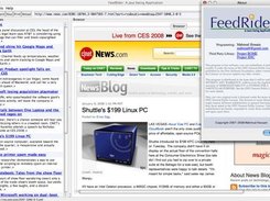 Hide the first screen for feasibility and serious reading.