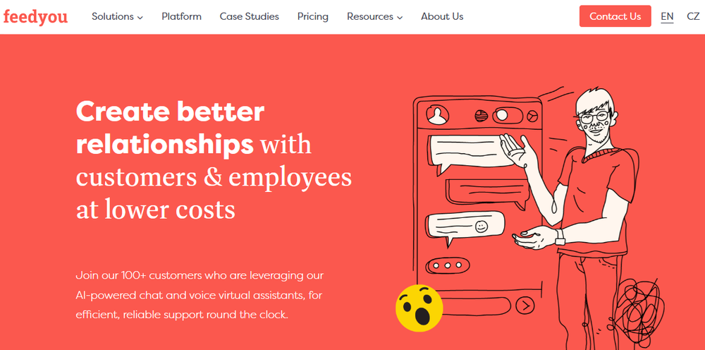 Feedyou Platform Screenshot 1