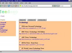 Manage feeds