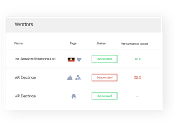 vendor management