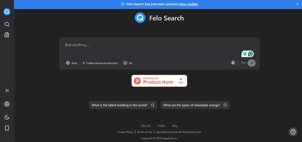 Felo Search Screenshot 1