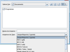Opções de Salvamento pelo Visualizador