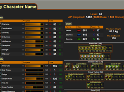 Fallen Earth Character Planner Screenshot 2