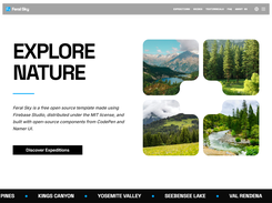 feral-sky-free-template Screenshot 1