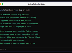 FetchSandbox Screenshot 1