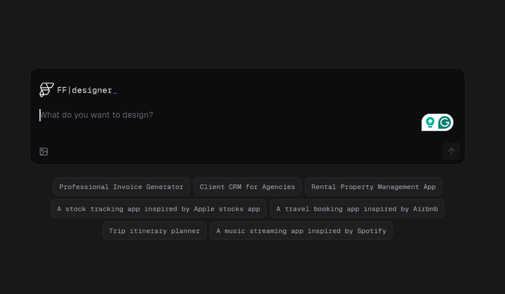 FF Designer Screenshot 1