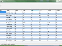 SitStart Data