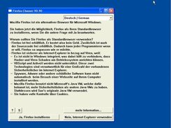 Running FFChooser (German Screenshot)