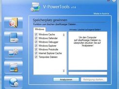 V-PowerTools Hauptmenü