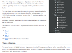 ffmpeg-android-maker Screenshot 1