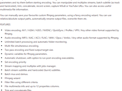 FFmpeg Batch AV Converter Screenshot 1