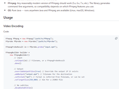 FFmpeg CLI Wrapper for Java Screenshot 1