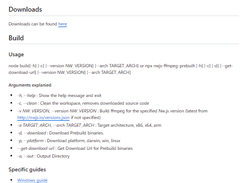 FFmpeg prebuilt for NW.js Screenshot 1