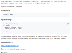 ffmpy Screenshot 1