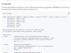 ffscreencast Screenshot 1