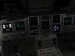 Flightgear Space Shuttle 3d cockpit