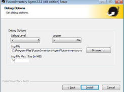 Debug options (English)