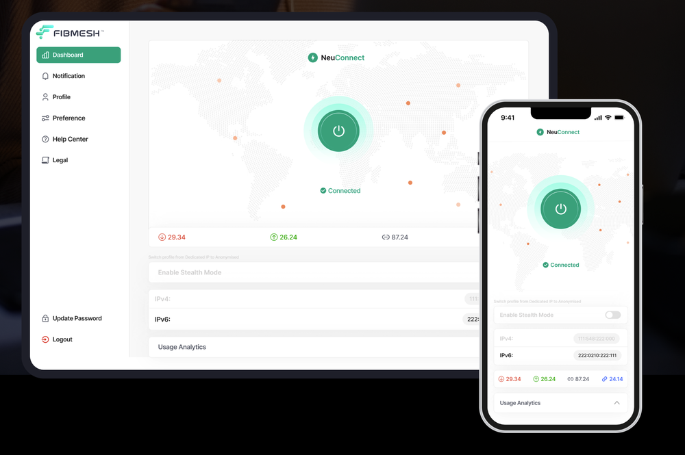 Fibmesh NeuConnect Screenshot 1