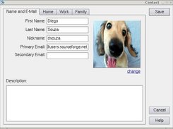 Contact Window (linux)