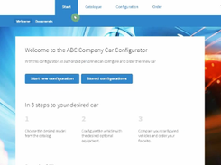 FIE Car Configurator Screenshot 1