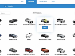 FIE Car Configurator Screenshot 2