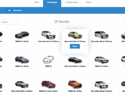 FIE Car Configurator Screenshot 1