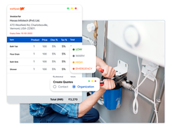 Fieldy plumbing field service software software will take your plumbing business to newer heights with an efficient field force, streamlined operations, enhanced customer experience, and continuous business growth.