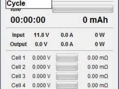 Supported actions: Charge, Discharge, Monitor, Cycle