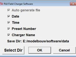 logfile settings, only auto support now