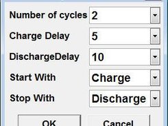 Cyke settings, cycling done bij software not pl8