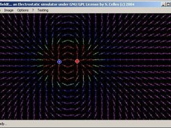 Electrostatic field around an electrostatic dipole