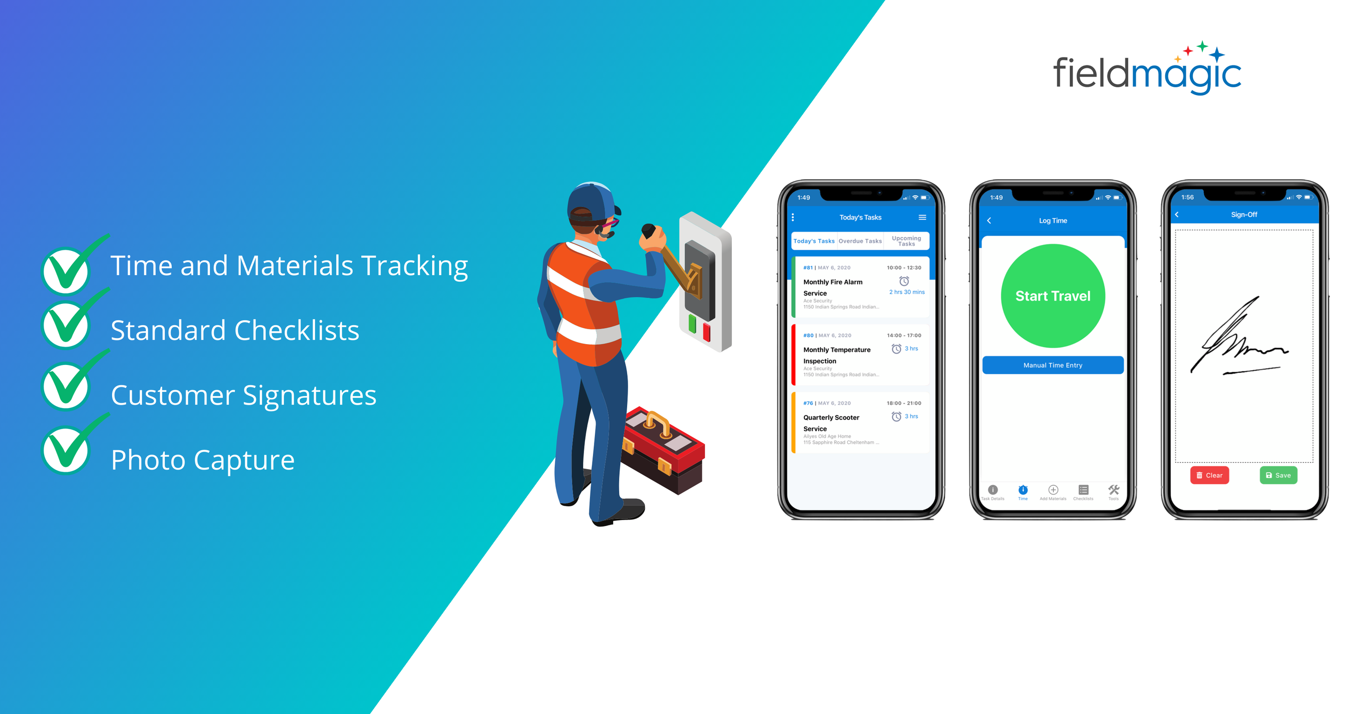 Mobile app for Android and iOS