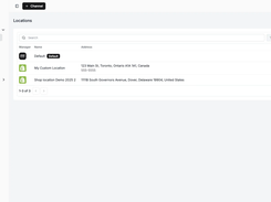 Manage and track inventory across multiple locations
