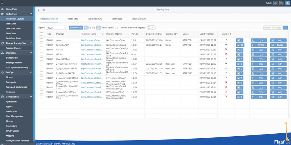 Figaf DevOps Tool Screenshot 1
