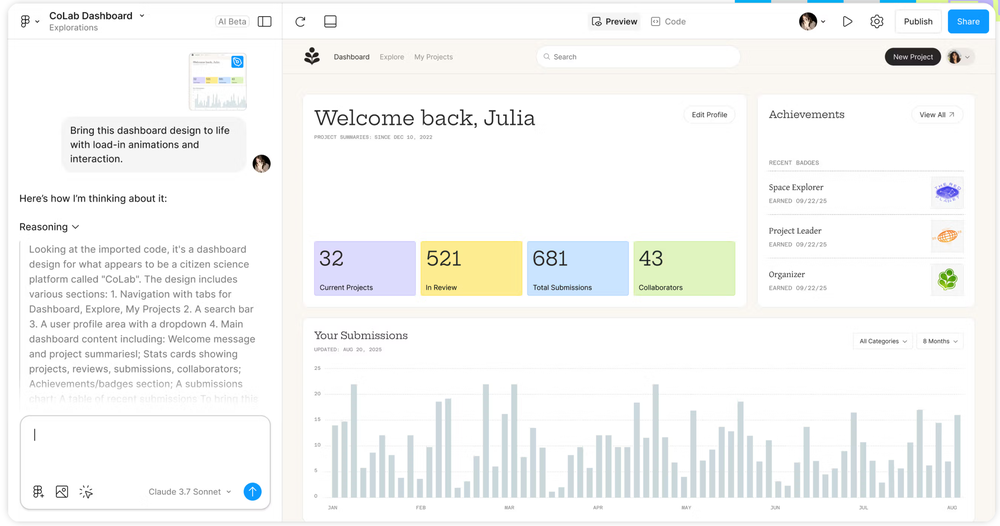Figma Make Screenshot 1